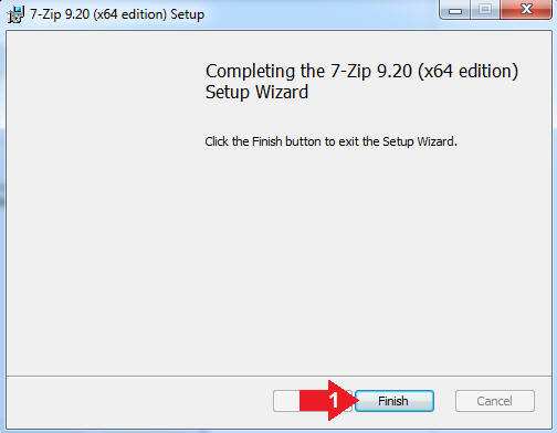 how to unzip a 7zip download and install it