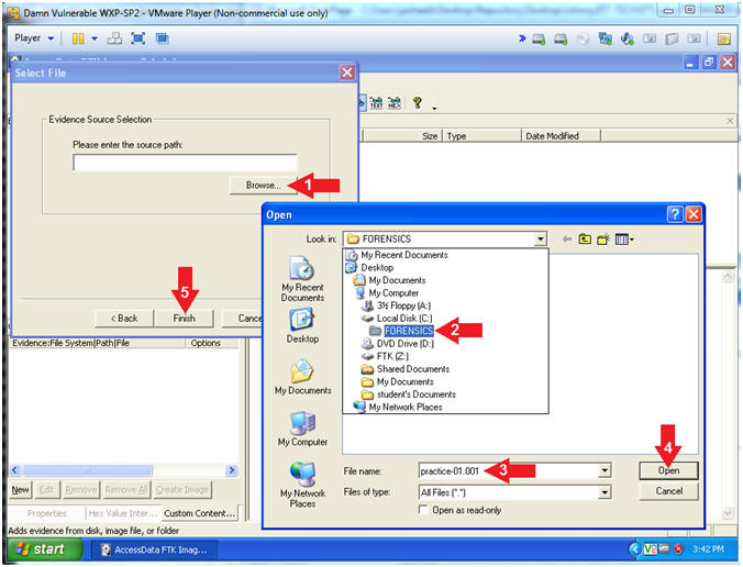 ntfs deleted files recovery forensics view