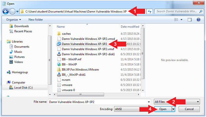 vulnerable windows vm